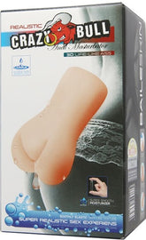 Crazy Bull Water Activated 3D Life Like Ass Male Masturbator Flesh Realistic Butts And Vaginas